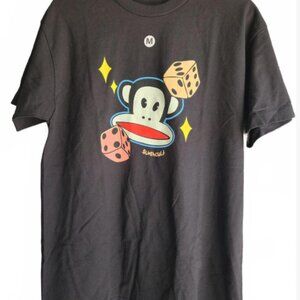 Paul Frank x Slushcult Black Graphic T-Shirt